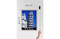 Blechschild Reise 30x40cm Pisa Italien Schiefer Turm von Pisa