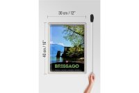Blechschild Reise 30x40cm Brissago Schweiz Architektur Urlaub