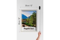Blechschild Reise 30x40cm Maggiatal-Tessin Schweiz Stadt Gebirge