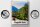 Blechschild Reise 30x40cm Maggiatal-Tessin Schweiz Stadt Gebirge