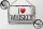Blechschild Alkohol 18x12cm i love Whiskey Wanddeko