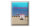 Blechschild Reise 30x40cm Travemünde Strand Rettungsturm