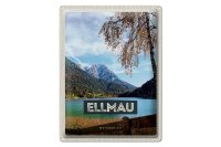 Blechschild Reise 30x40cm Ellmau Österreich Berge...