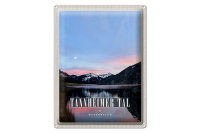 Blechschild Reise 30x40cm Tannheimer Tal See Natur...