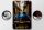 Blechschild Spruch 12x18cm Cuba blaues Auto