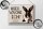 Blechschild Spruch 40x30cm Hase hier wache ich eigene Gefahr