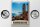 Blechschild Reise 30x40cm Italien Riviera Meer Stadt Strand