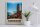 Blechschild Reise 30x40cm Italien Riviera Meer Stadt Strand