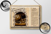 Blechschild Berufe 40x30cm Finanzberater Spezialist Blick
