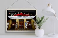 Blechschild Städte Berlin Deutschland Babylon Kino 40x30cm