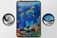 Blechschild Spruch 12x18cm great barrier reef Queensland