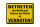 Blechschild Warnschild 40x30cm Betreten der Weide verboten