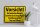 Blechschild Warnschild 40x30cm Vorsicht Bei laufenden Motoren
