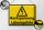 Blechschild Warnschild 40x30cm Hochspannung Lebensgefahr