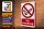 Blechschild Warnschild 30x40cm No Smoking