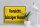 Blechschild Warnschild 40x30cm Vorsicht bissiger Hund