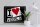 Blechschild Alkohol 40x30cm I love Vodka (Herz)