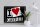 Blechschild Kaffee 40x30cm I love Coffee (Herz)