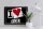 Blechschild Spruch 40x30cm I Love You (Herz)