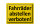 Blechschild Hinweis 40x30cm Fahrräder abstellen verboten