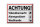 Blechschild Hinweis 40x30cm Achtung Videoüberwacht Alarm