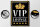 Blechschild Hinweis 30x40cm VIP Lounge Bar (s/w/g)