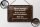 Blechschild Spruch 18x12cm heute morgen Brot gekauft