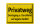 Blechschild  Hinweis 40x30cm Privatweg gelbes