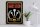 Blechschild Hinweis 30x40cm Dart Club schwarzes
