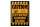 Blechschild Hinweis 30x40cm Caution extreme gaming inside
