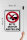 Blechschild Hinweis 30x40cm Bitte Motor abstellen