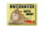Blechschild Spruch 40x30cm Nutzkatze bitte nicht stören