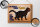 Blechschild Spruch 40x30cm Haus ohne Katze ist nur ein Haus