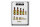 Blechschild Alkohol 30x40cm Sehtest für Männer Bierflaschen