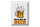 Blechschild Alkohol 30x40cm This is not my beer Bier