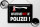 Blechschild Hinweis 40x30cm wir rufen nicht die Polizei