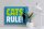 Blechschild Spruch 40x30cm cats rule Katze