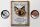 Blechschild Spruch 30x40cm Tonka Katze Schild deko
