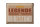 Blechschild Retro 40x30cm Legende im Ruhestand Schild