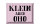 Blechschild Spruch 40x30cm klein aber Oho Schild