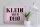 Blechschild Spruch 40x30cm klein aber Oho Schild