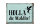 Blechschild Spruch 40x30cm Holla die Waldfee