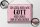 Blechschild Spruch 40x30cm liege hier wie Gott mich schuf