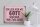 Blechschild Spruch 40x30cm liege hier wie Gott mich schuf
