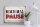 Blechschild Spruch 40x30cm mach mal Pause Schild