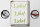 Blechschild Spruch 30x40cm lache lebe liebe Retro Schild