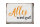 Blechschild Spruch 40x30cm alles wird gut Retro Schild