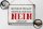 Blechschild Spruch 40x30cm meine Katze hat nein gesagt