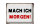 Blechschild Spruch 40x30cm mache ich morgen Retro