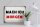 Blechschild Spruch 40x30cm mache ich morgen Retro